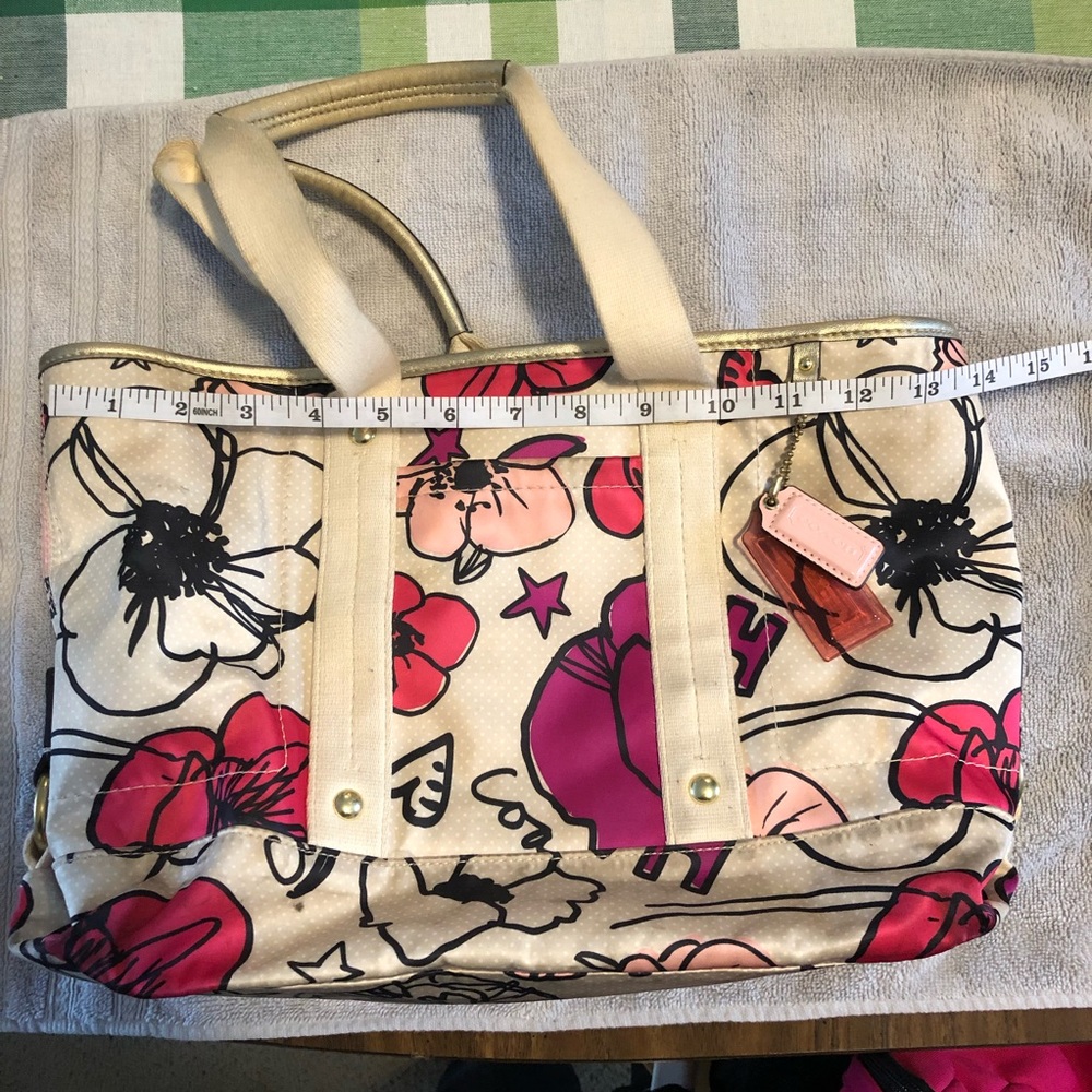 Coach Floral Purse